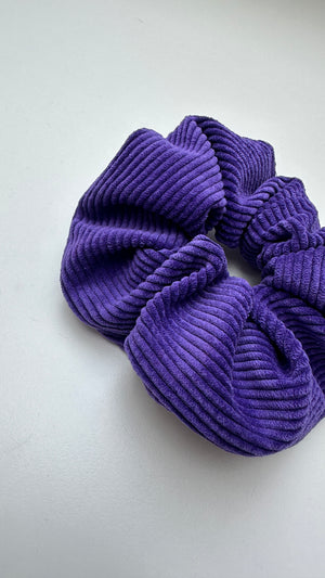 
                  
                    Purple Corduroy Scrunchie
                  
                