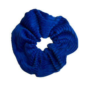 
                  
                    Royal Blue Corduroy Scrunchie
                  
                