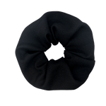 black jersey scrunchie