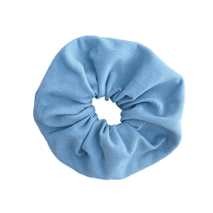 
                  
                    blue corduroy scrunchie
                  
                