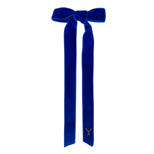 
                  
                    French Bow Barette in Royal Blue
                  
                