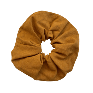 
                  
                    mustard linen scrunchie
                  
                
