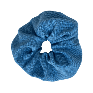 
                  
                    blue tweed scrunchie
                  
                