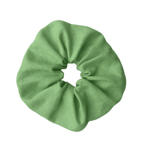 
                  
                    Green Linen Scrunchie
                  
                